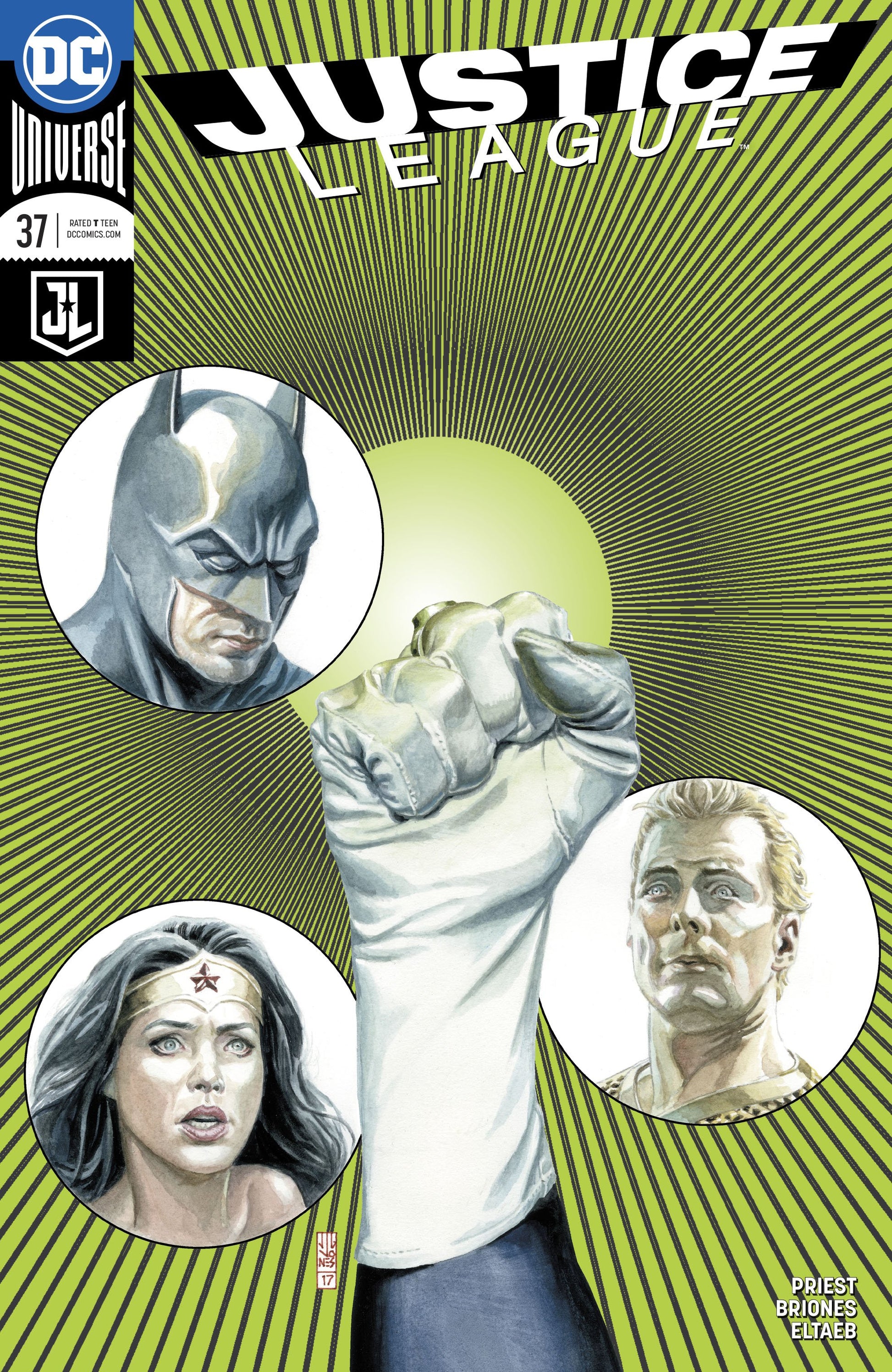 JUSTICE LEAGUE #37 VAR ED COVER