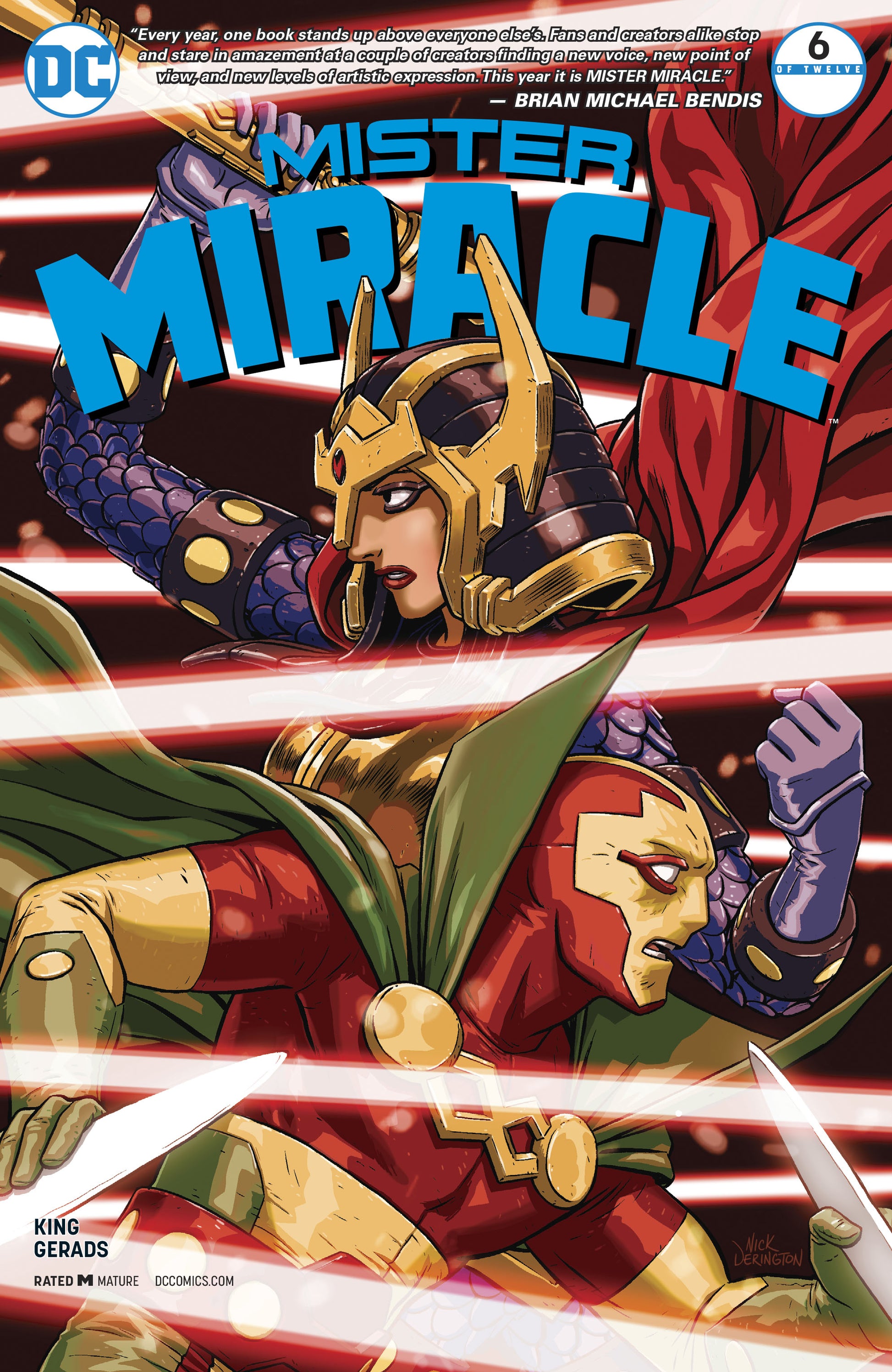 MISTER MIRACLE #6 (OF 12) (MR) COVER