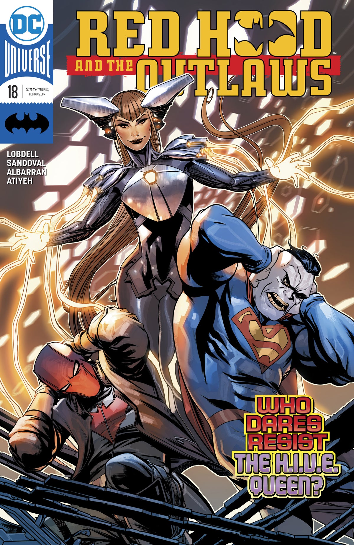 RED HOOD AND THE OUTLAWS #18 COVER