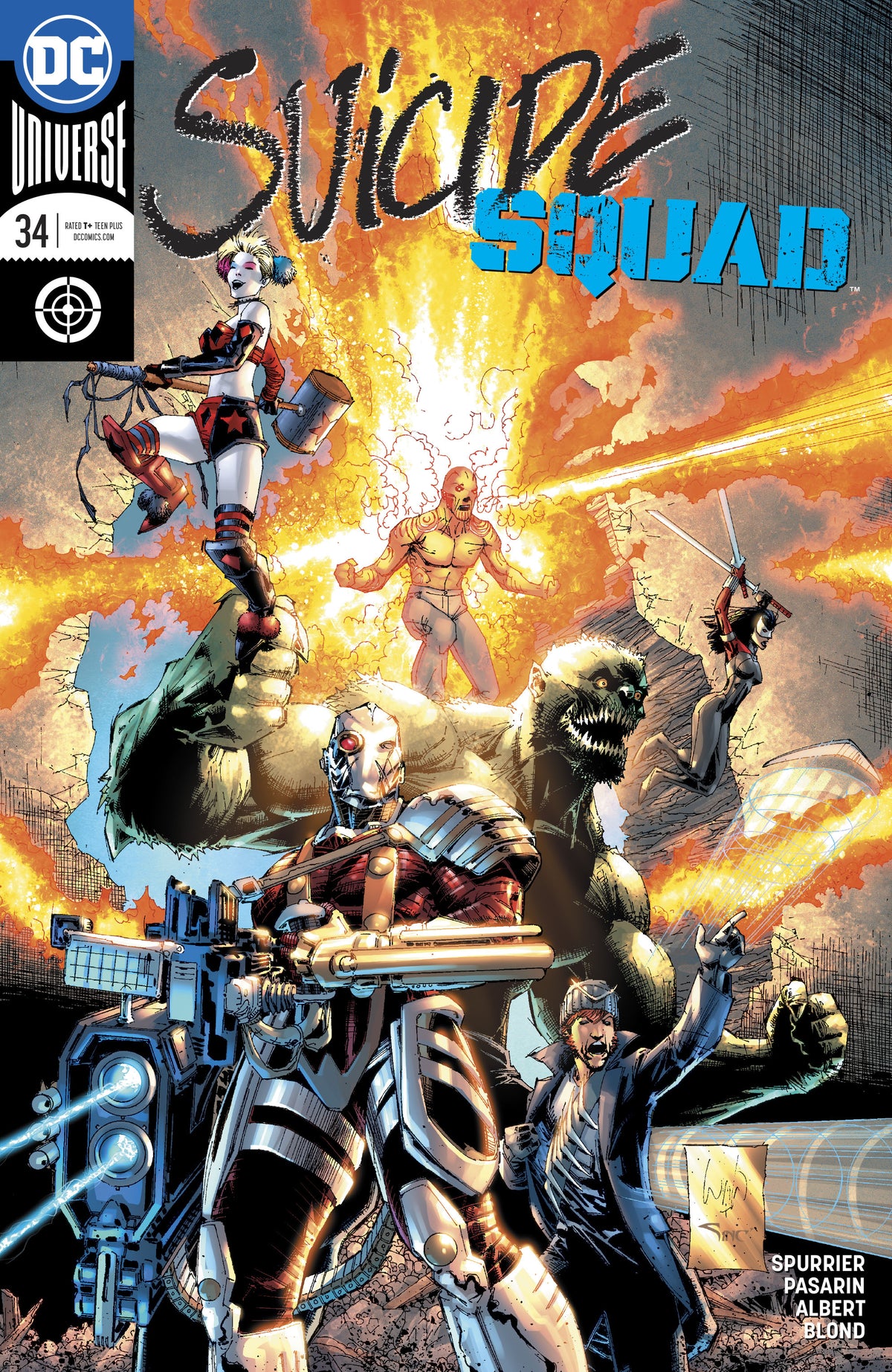 SUICIDE SQUAD #34 VAR ED COVER