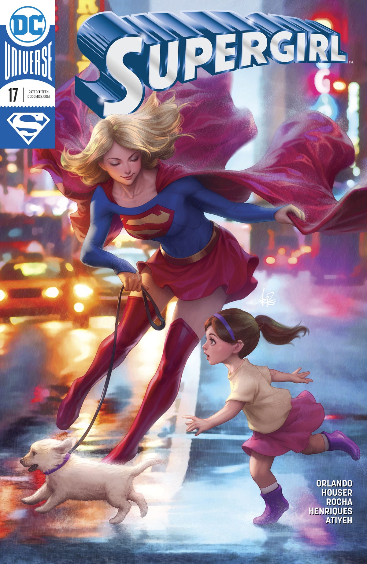 SUPERGIRL #17 VAR ED COVER