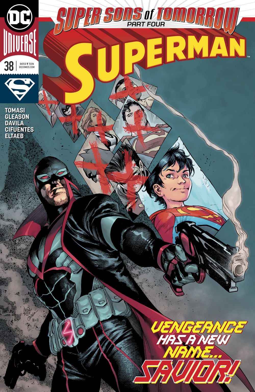 SUPERMAN #38 SONS OF TOMORROW COVER