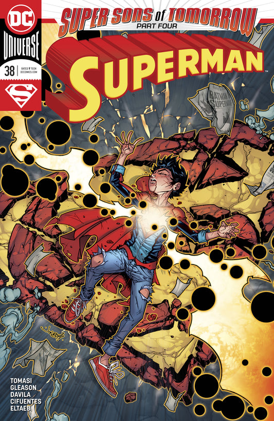 SUPERMAN #38 VAR ED SONS OF TOMORROW COVER