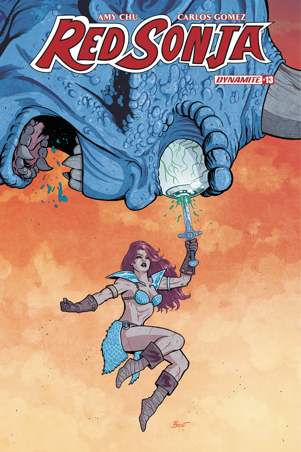 RED SONJA #13 CVR B SCHOONOVER COVER