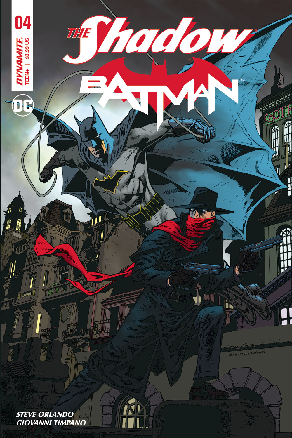 SHADOW BATMAN #4 (OF 6) CVR A NOWLAN COVER