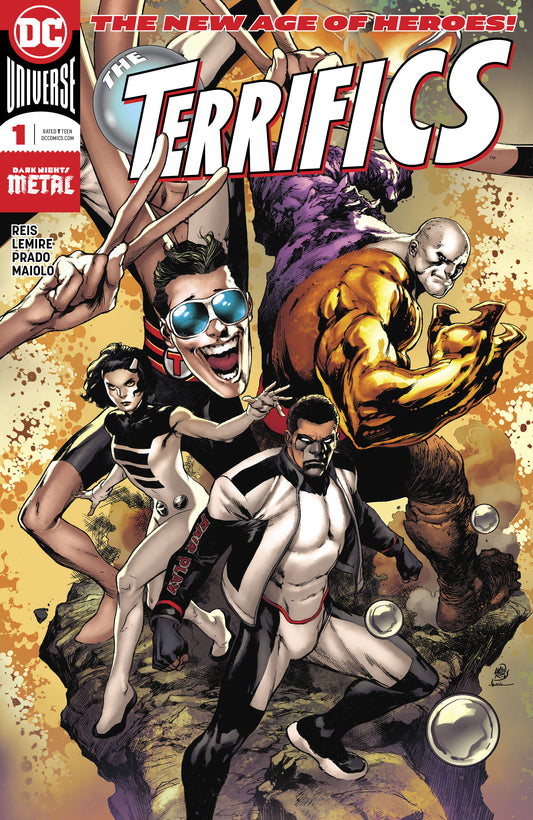 TERRIFICS #1 (RES) COVER