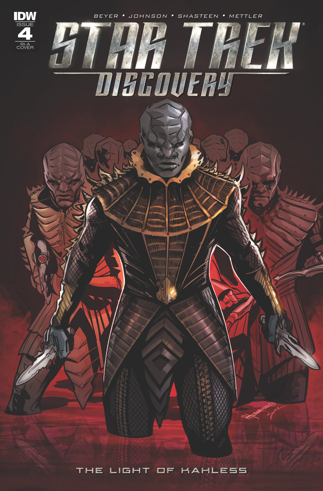STAR TREK DISCOVERY #4 10 COPY INCV COVER