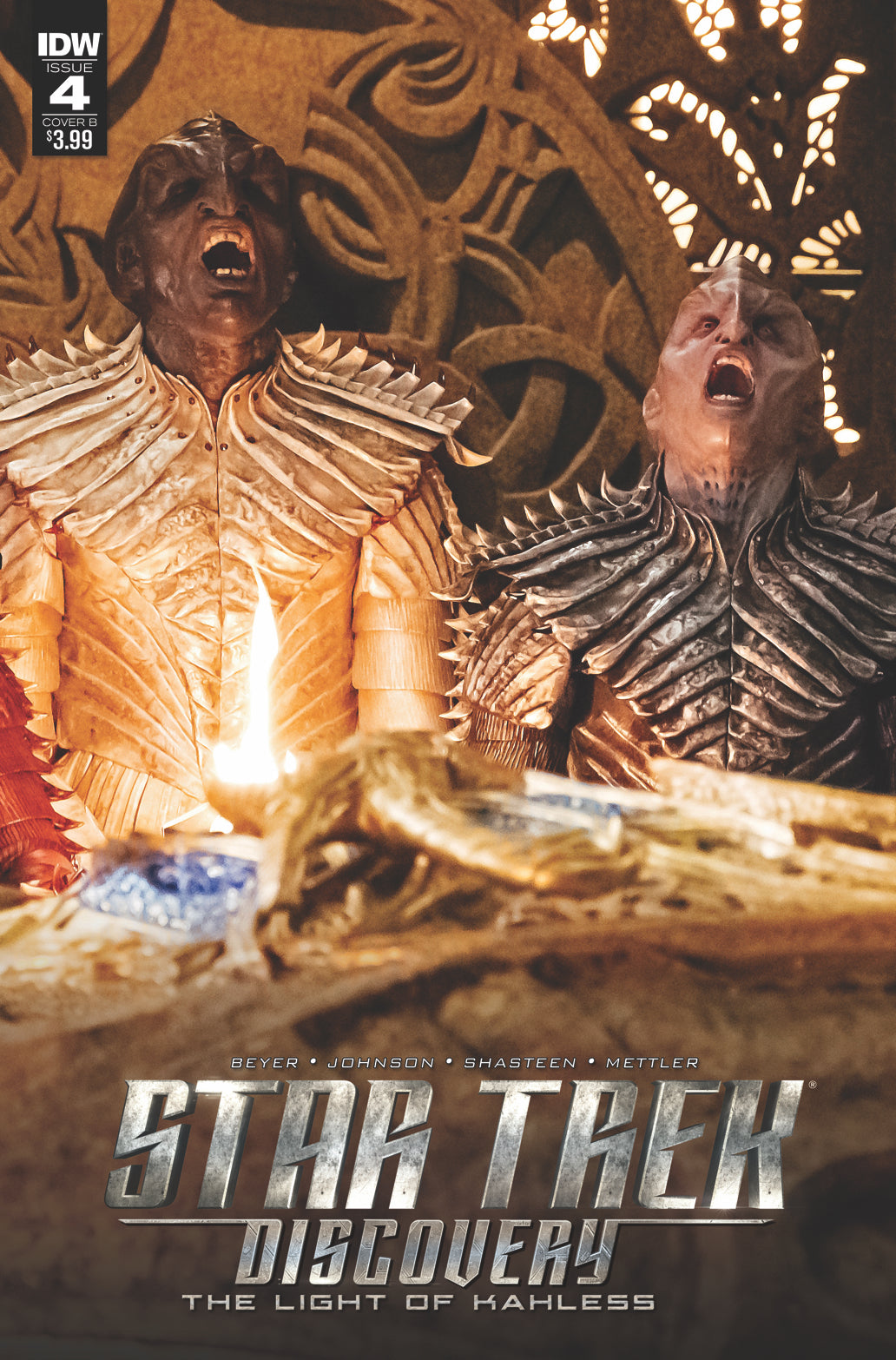 STAR TREK DISCOVERY #4 CVR B PHOTO COVER
