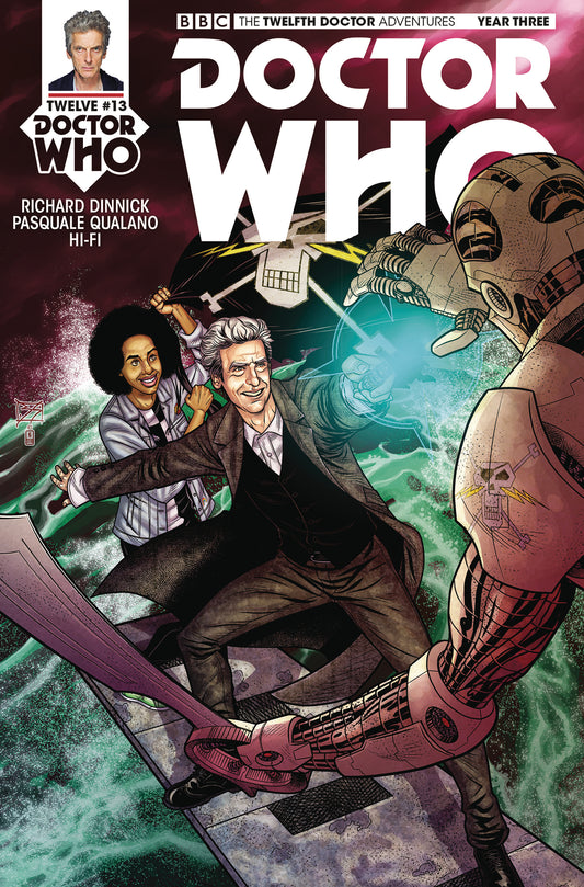 DOCTOR WHO 12TH YEAR THREE #13 CVR A SHEDD COVER