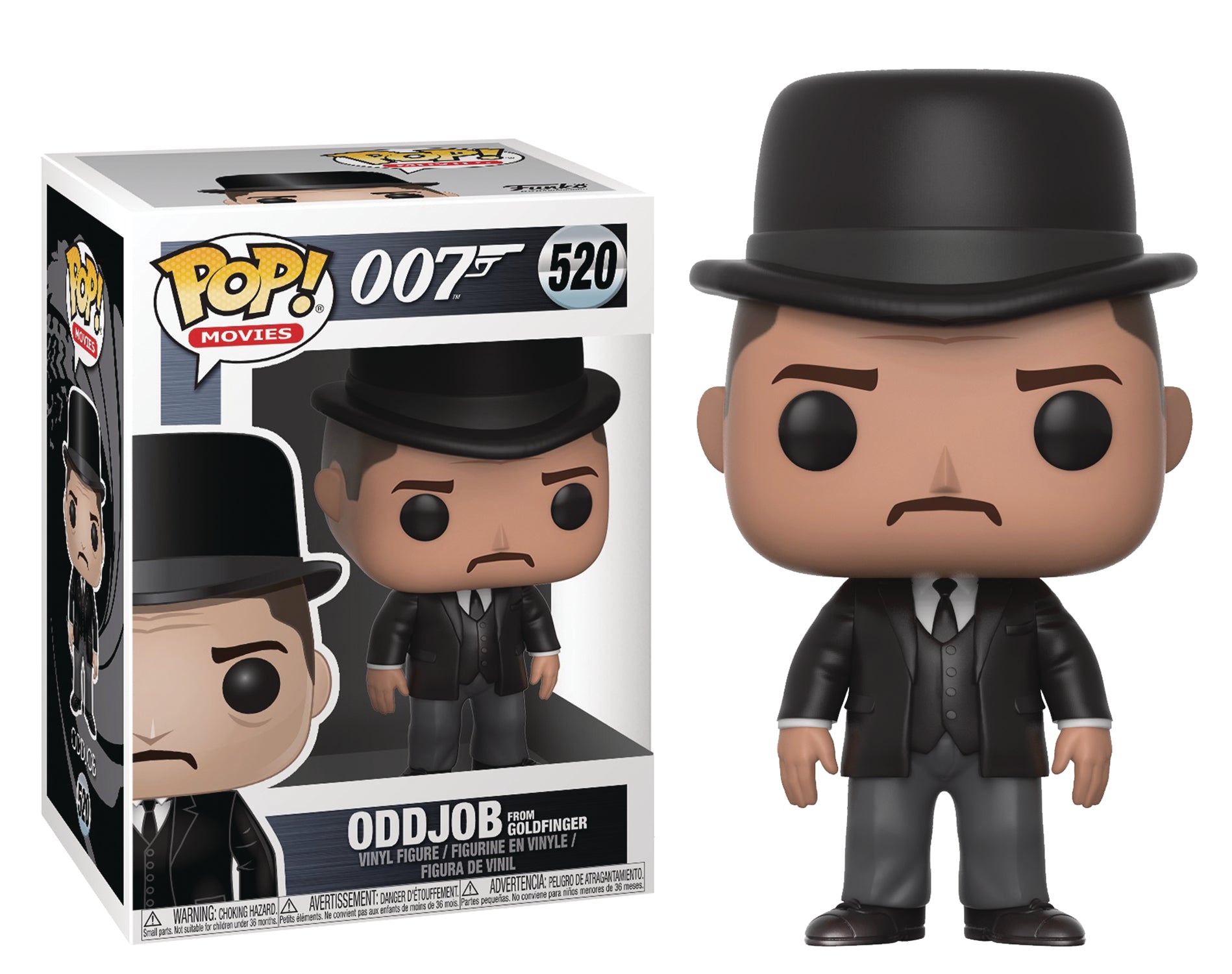 POP JAMES BOND ODDJOB VINYL FIGURE
