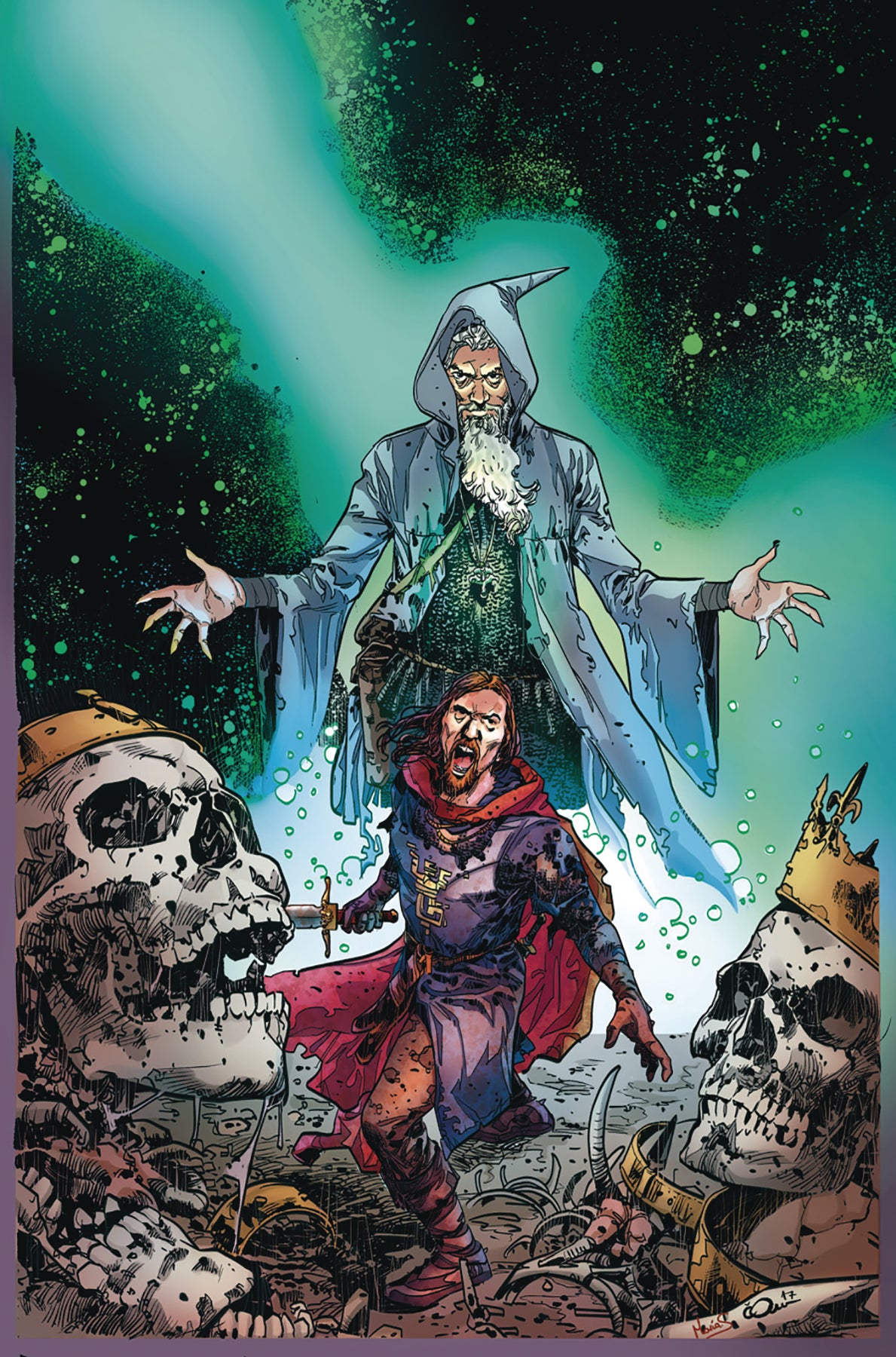 UNHOLY GRAIL TP VOL 01 COVER