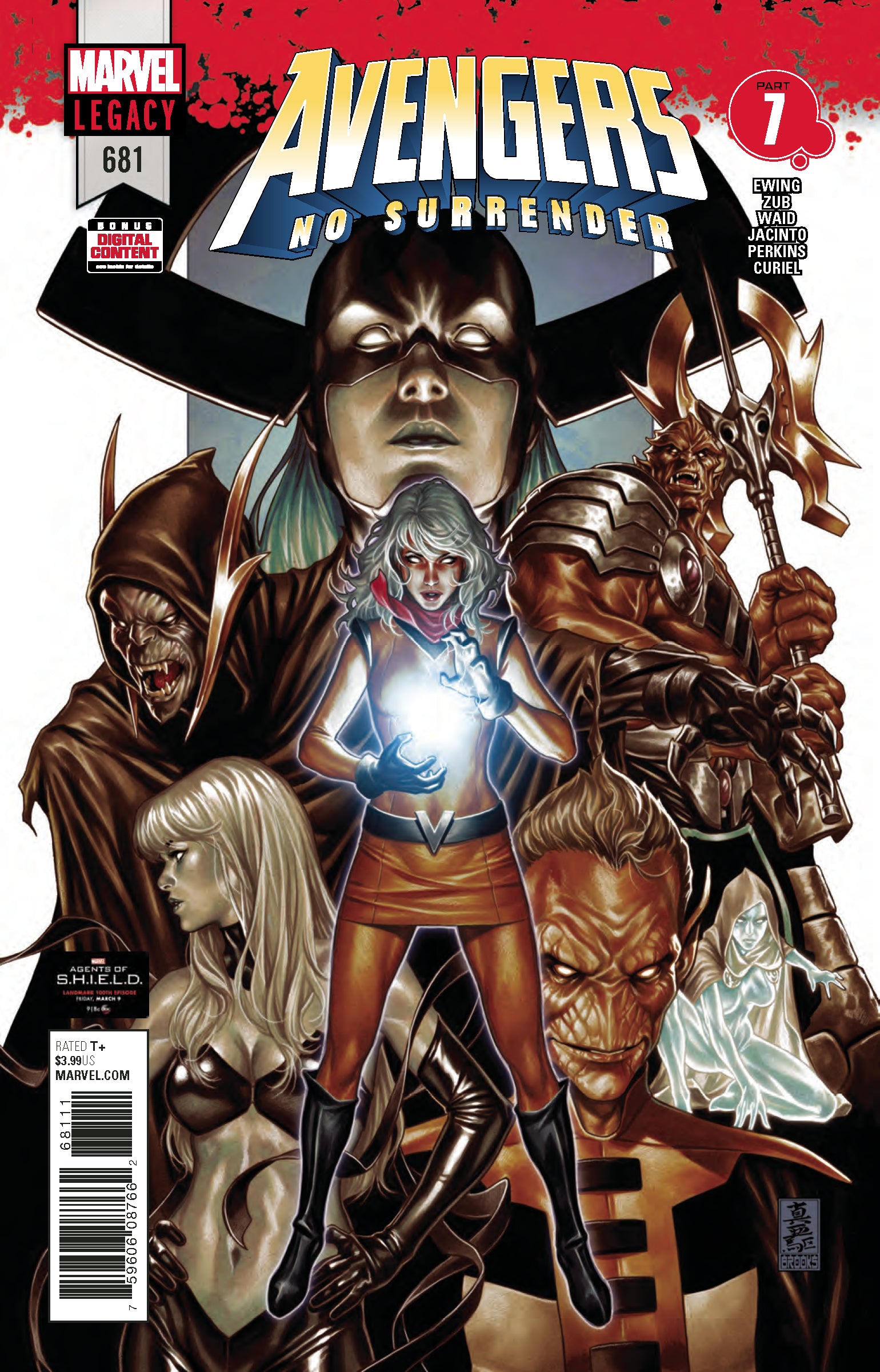 AVENGERS #681 LEG COVER
