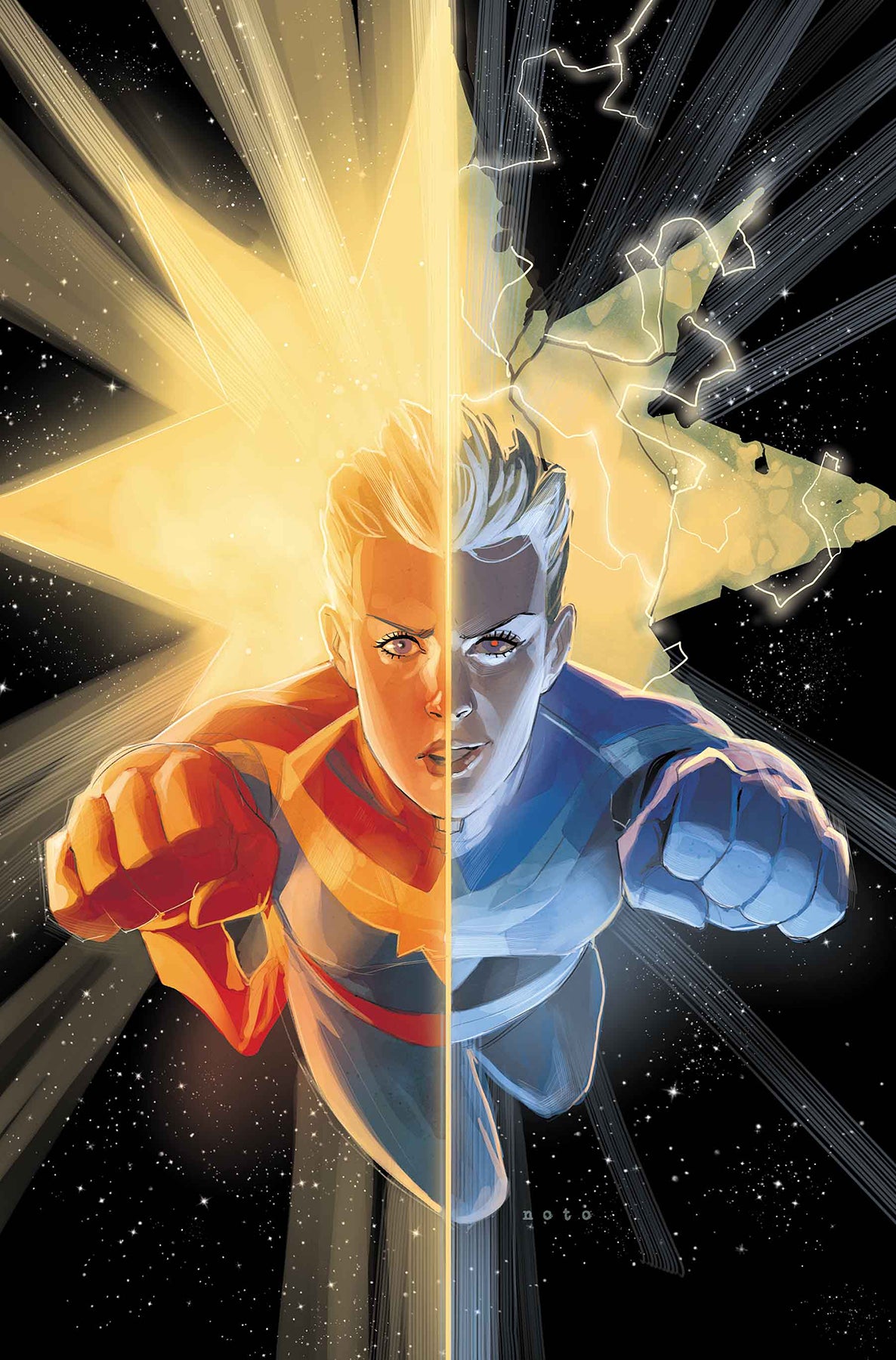 CAPTAIN MARVEL #129 LEG COVER