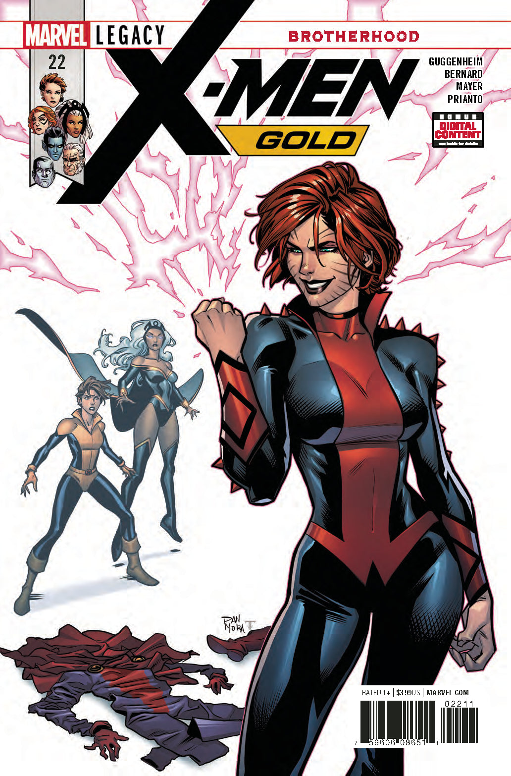X-MEN GOLD #22 LEG COVER