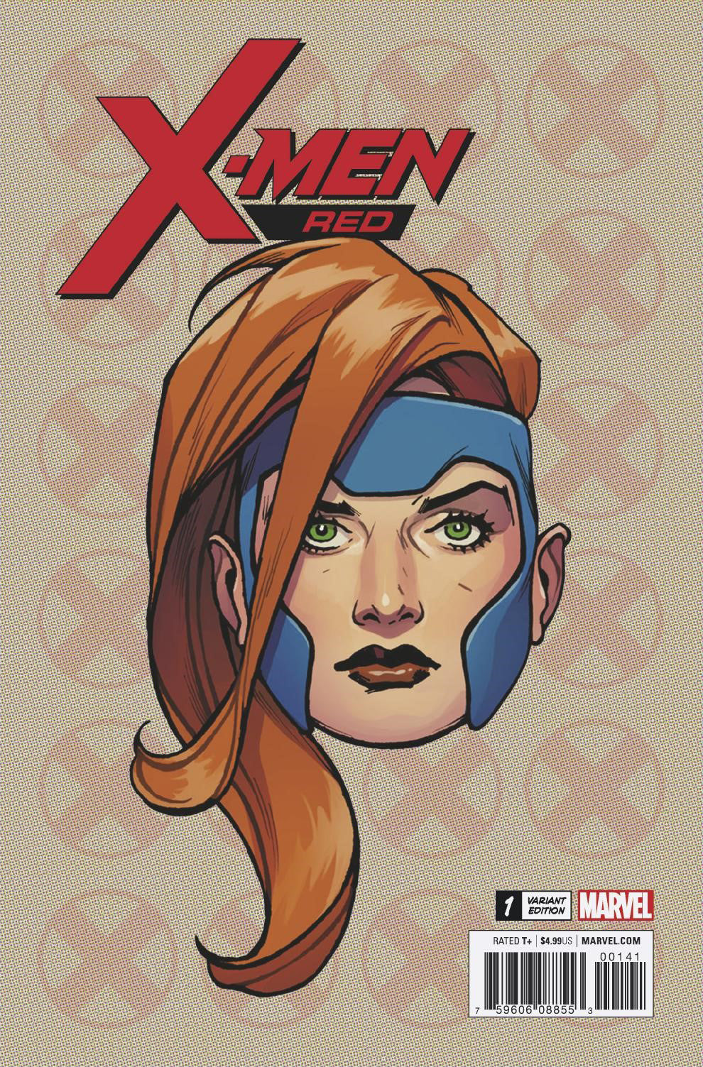 X-MEN RED #1 CHAREST LEGACY HEADSHOT VAR LEG COVER