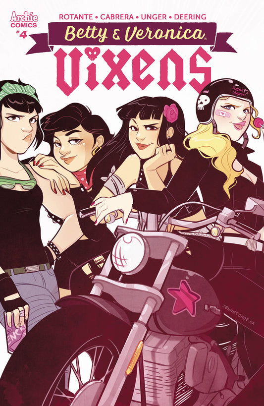 BETTY AND VERONICA VIXENS #4 CVR C ST ONGE COVER