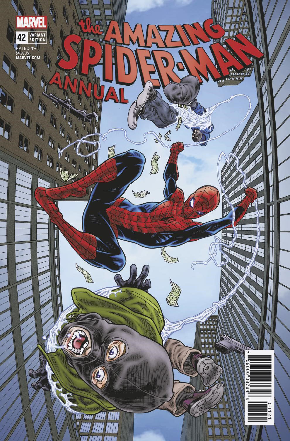 AMAZING SPIDER-MAN ANNUAL #42 HAWTHORNE VAR LEG COVER
