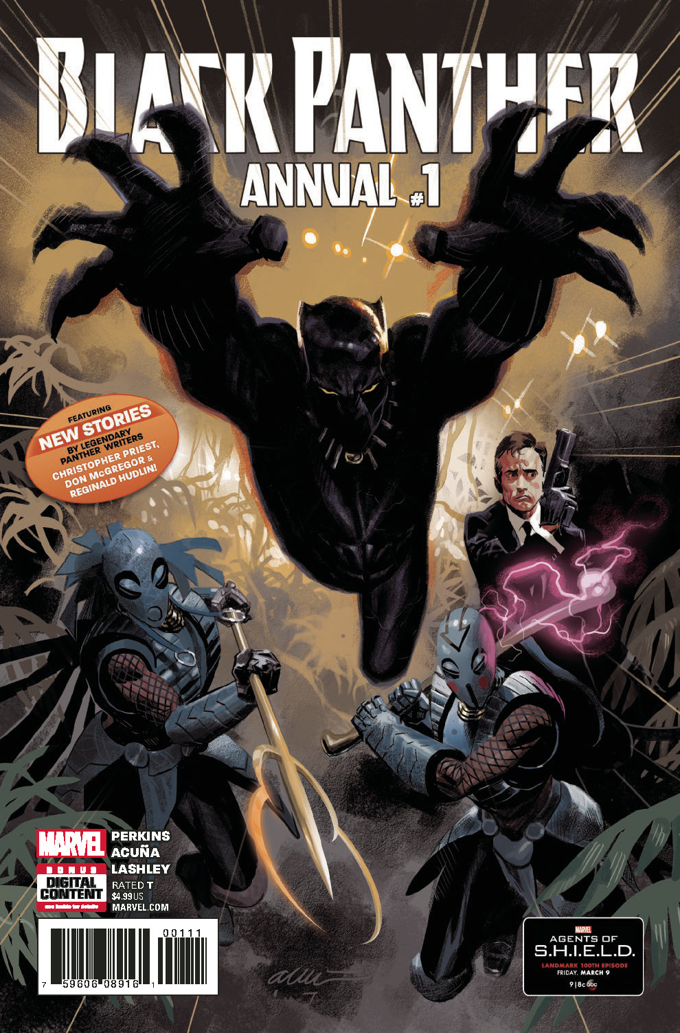 BLACK PANTHER ANNUAL #1 LEG COVER