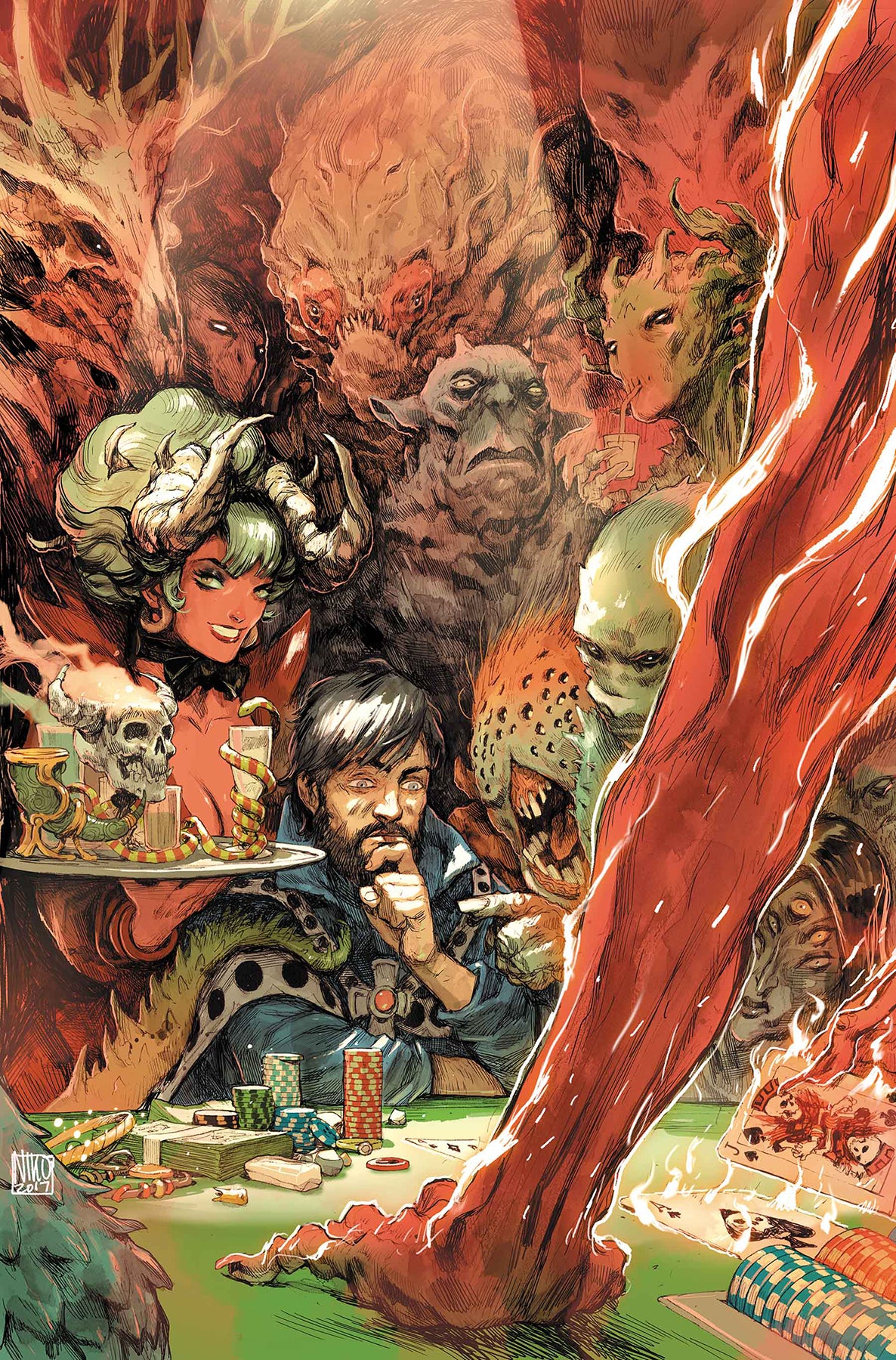 DOCTOR STRANGE #386 LEG COVER