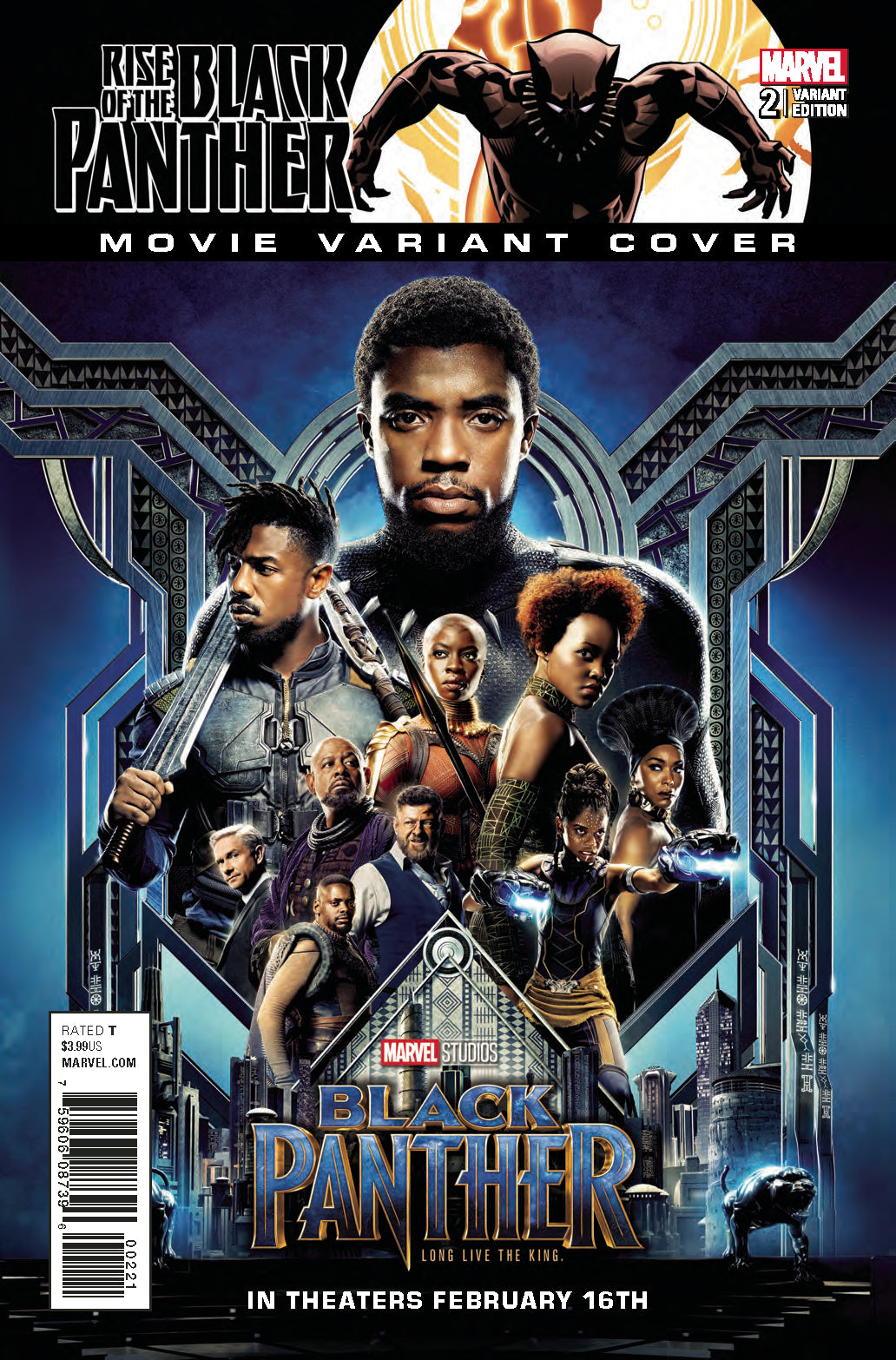 RISE OF BLACK PANTHER #2 (OF 6) MOVIE VAR LEG COVER