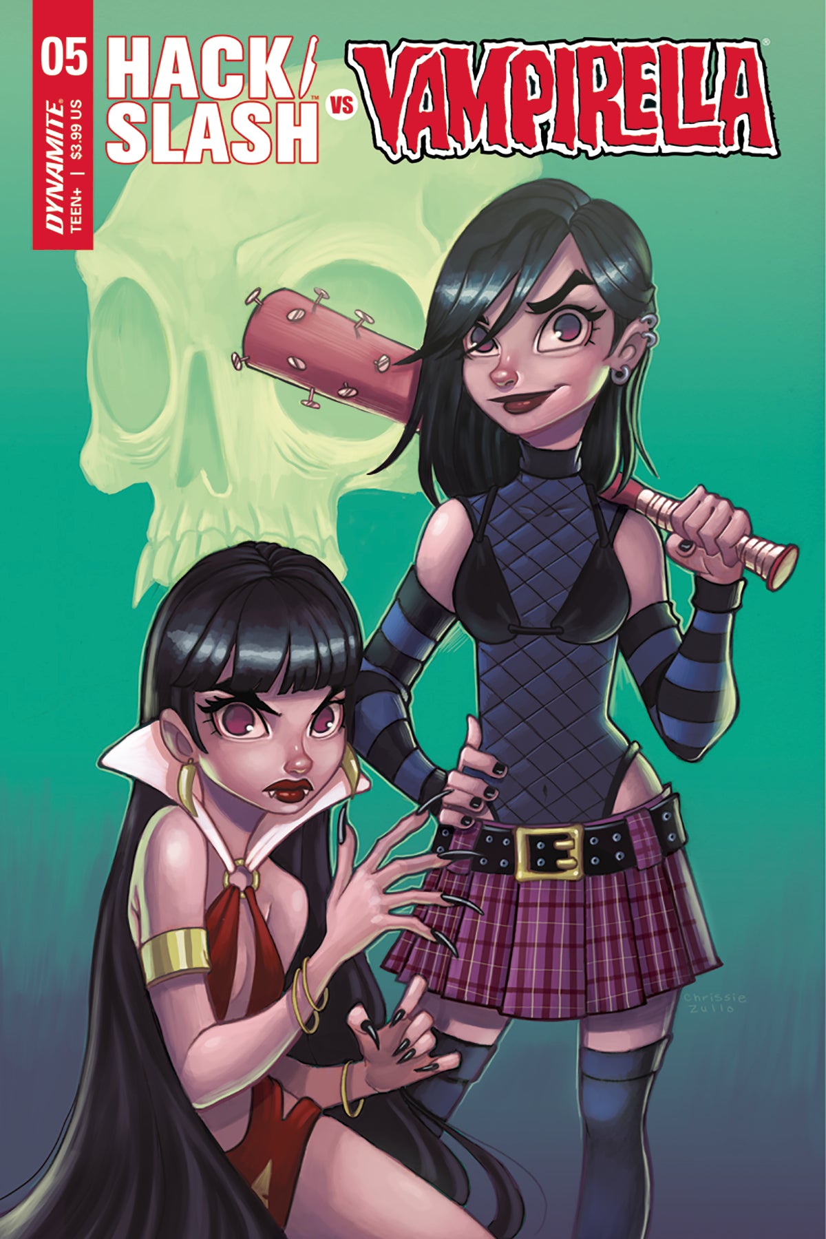 HACK SLASH VS VAMPIRELLA #5 (OF 5) CVR A ZULLO COVER
