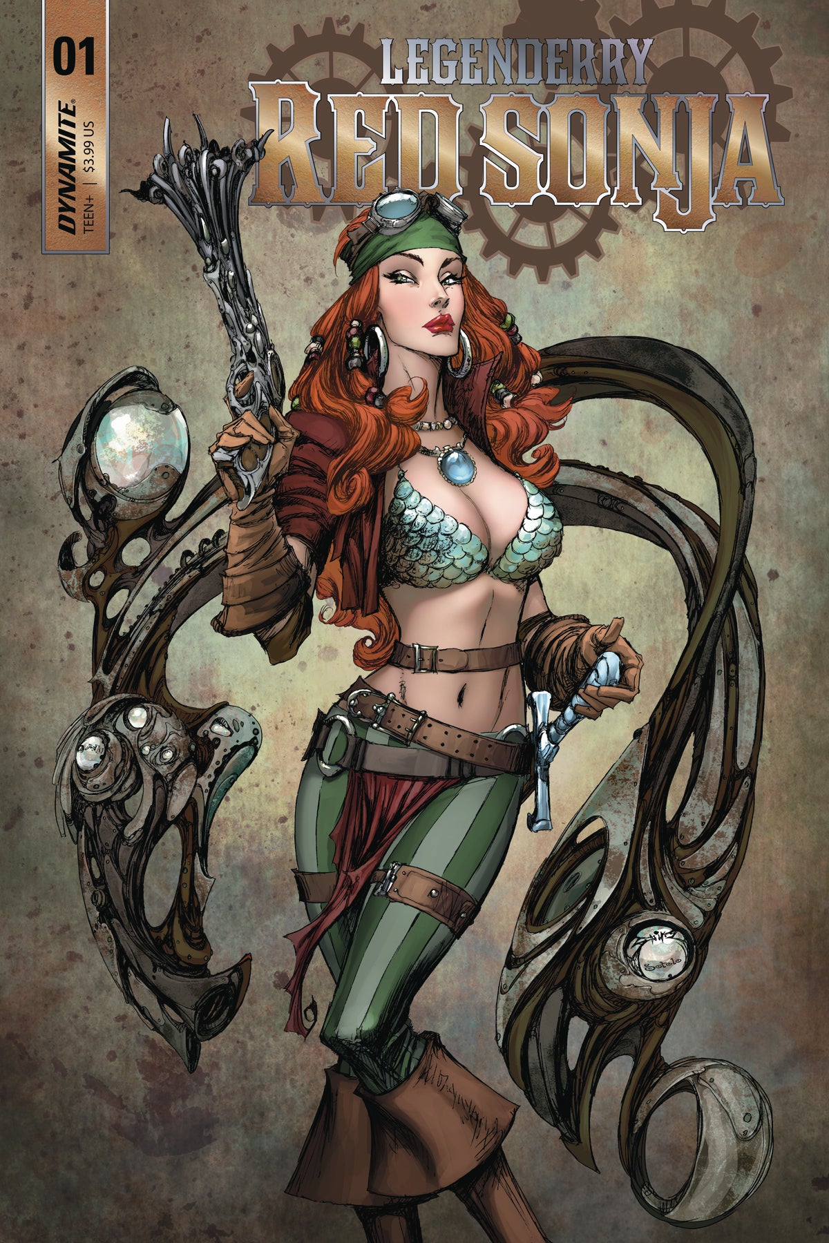 LEGENDERRY RED SONJA #1 (OF 5) CVR A BENITEZ COVER