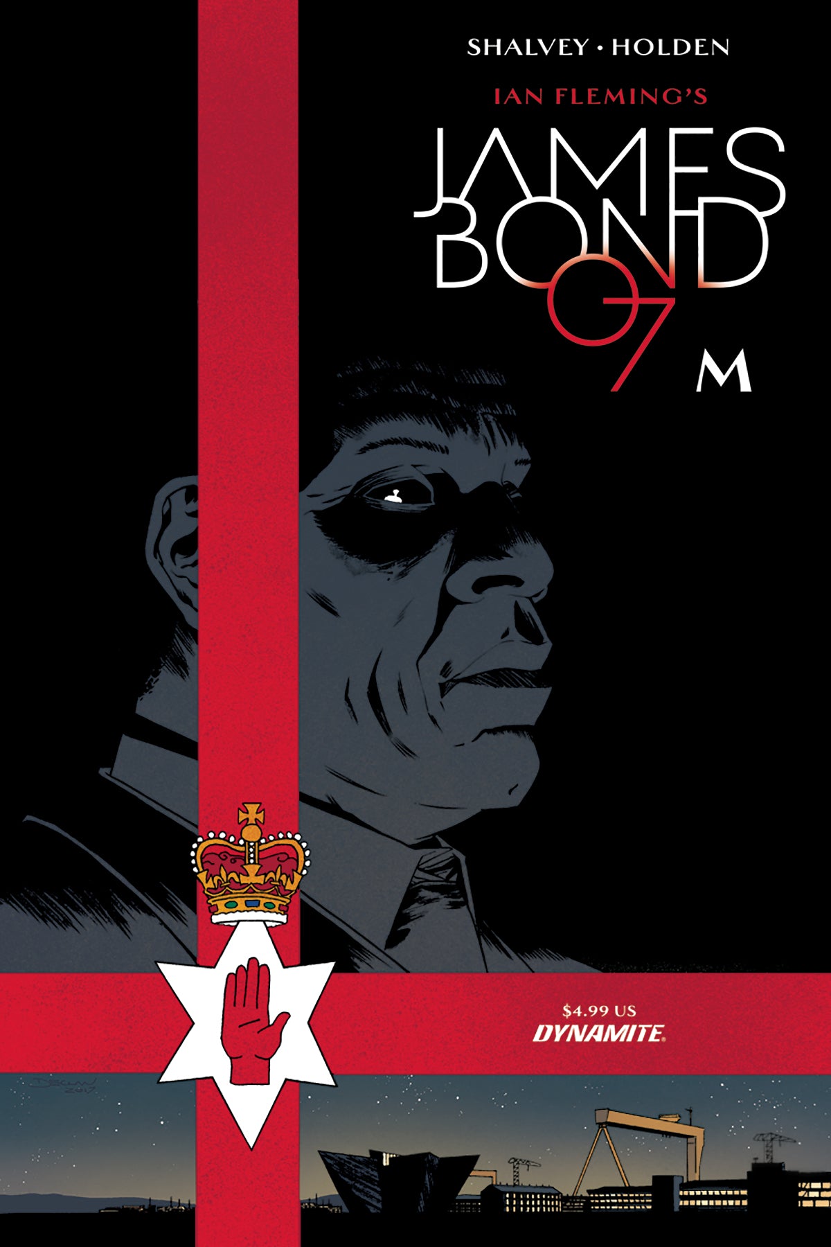 JAMES BOND M ONE SHOT SPECIAL COVER