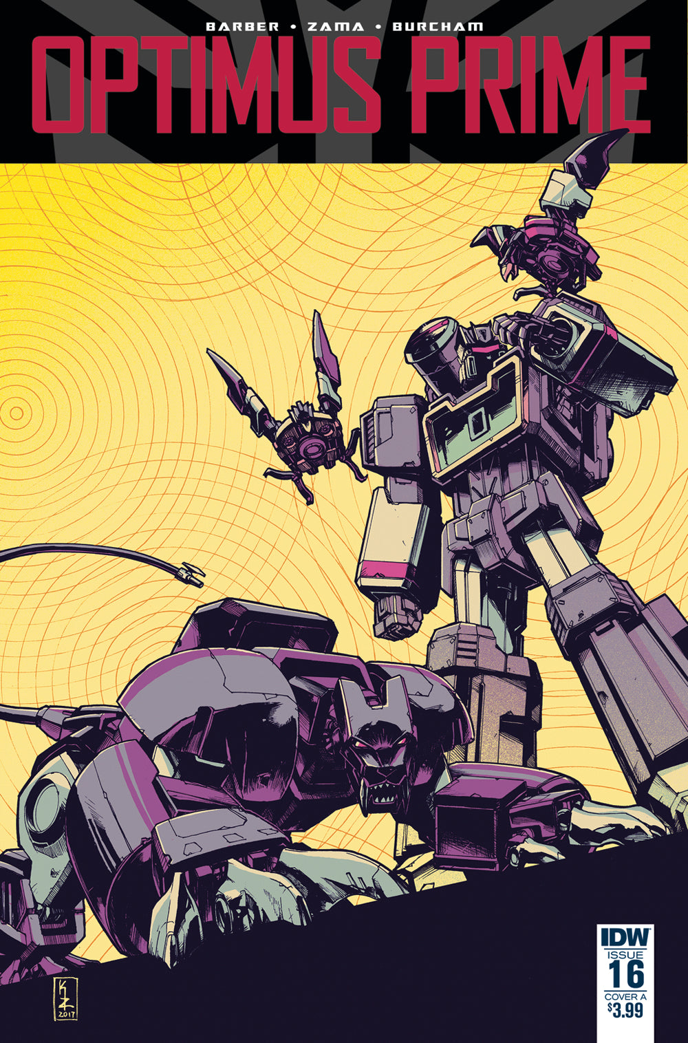 OPTIMUS PRIME #16 CVR A ZAMA COVER