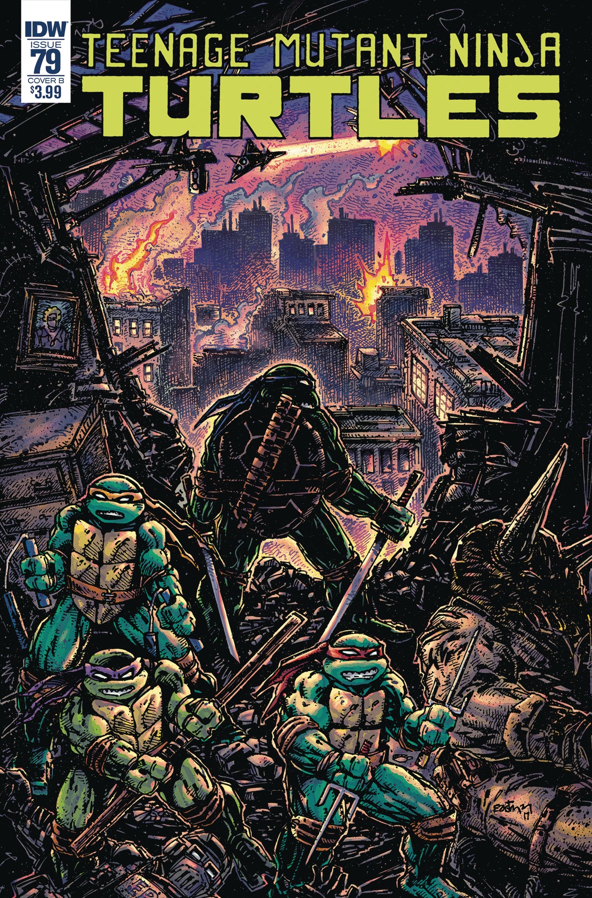 TMNT ONGOING #79 CVR B EASTMAN  COVER