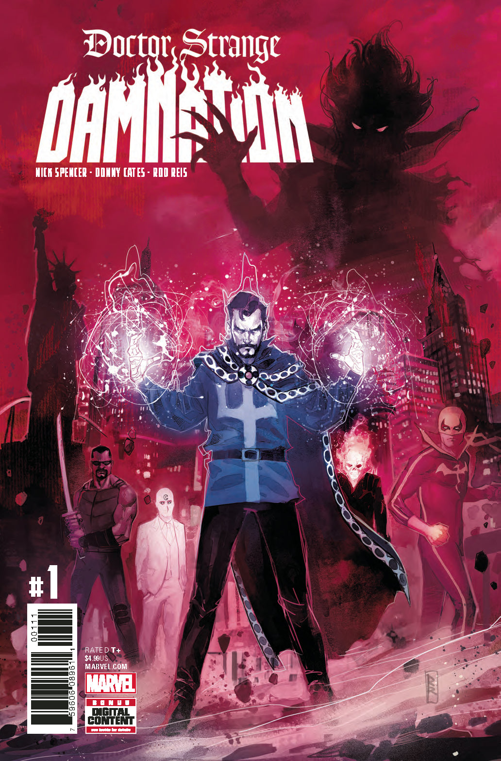 DOCTOR STRANGE DAMNATION #1 (OF 4) LEG COVER