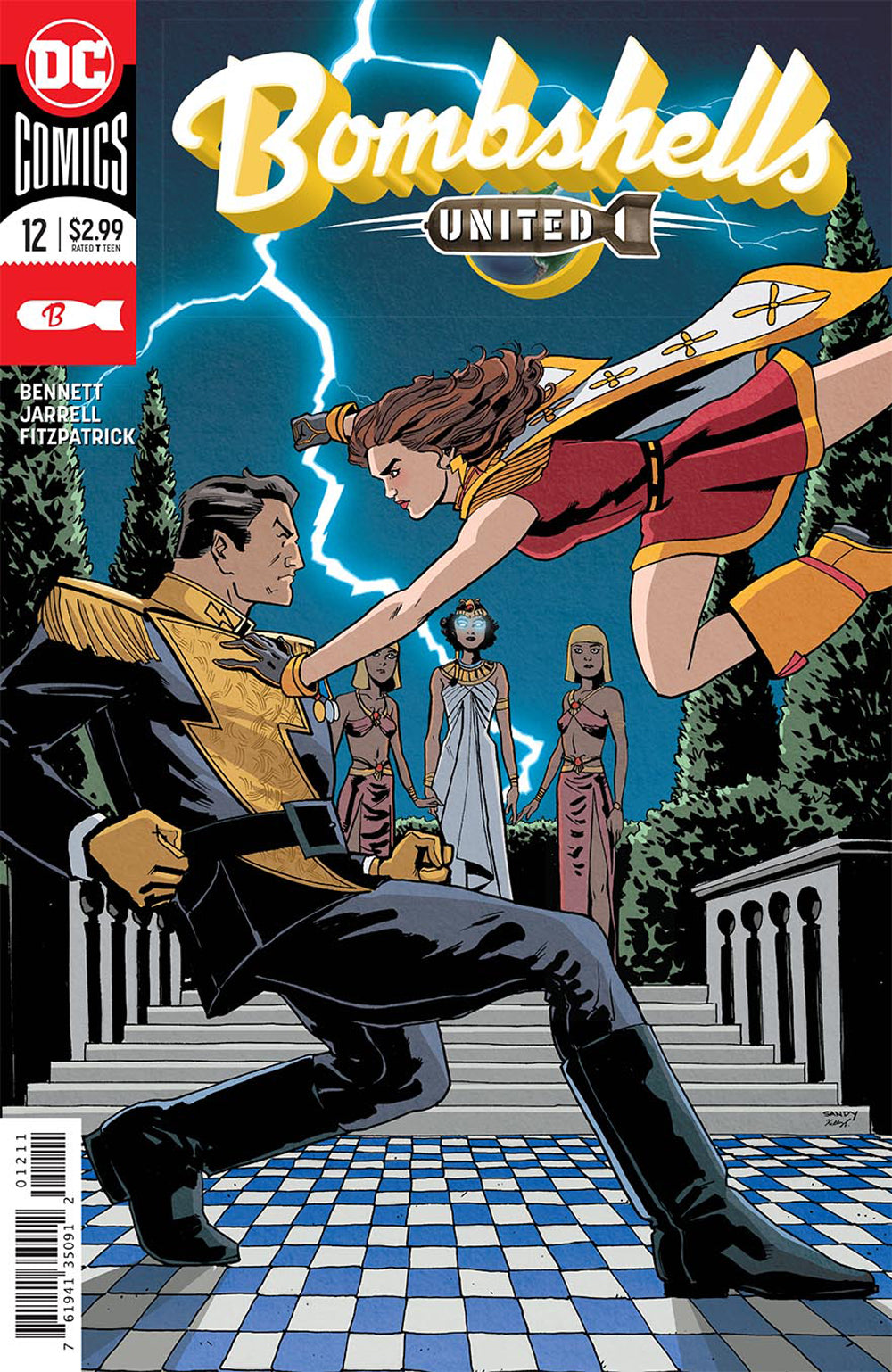 BOMBSHELLS UNITED #12 COVER