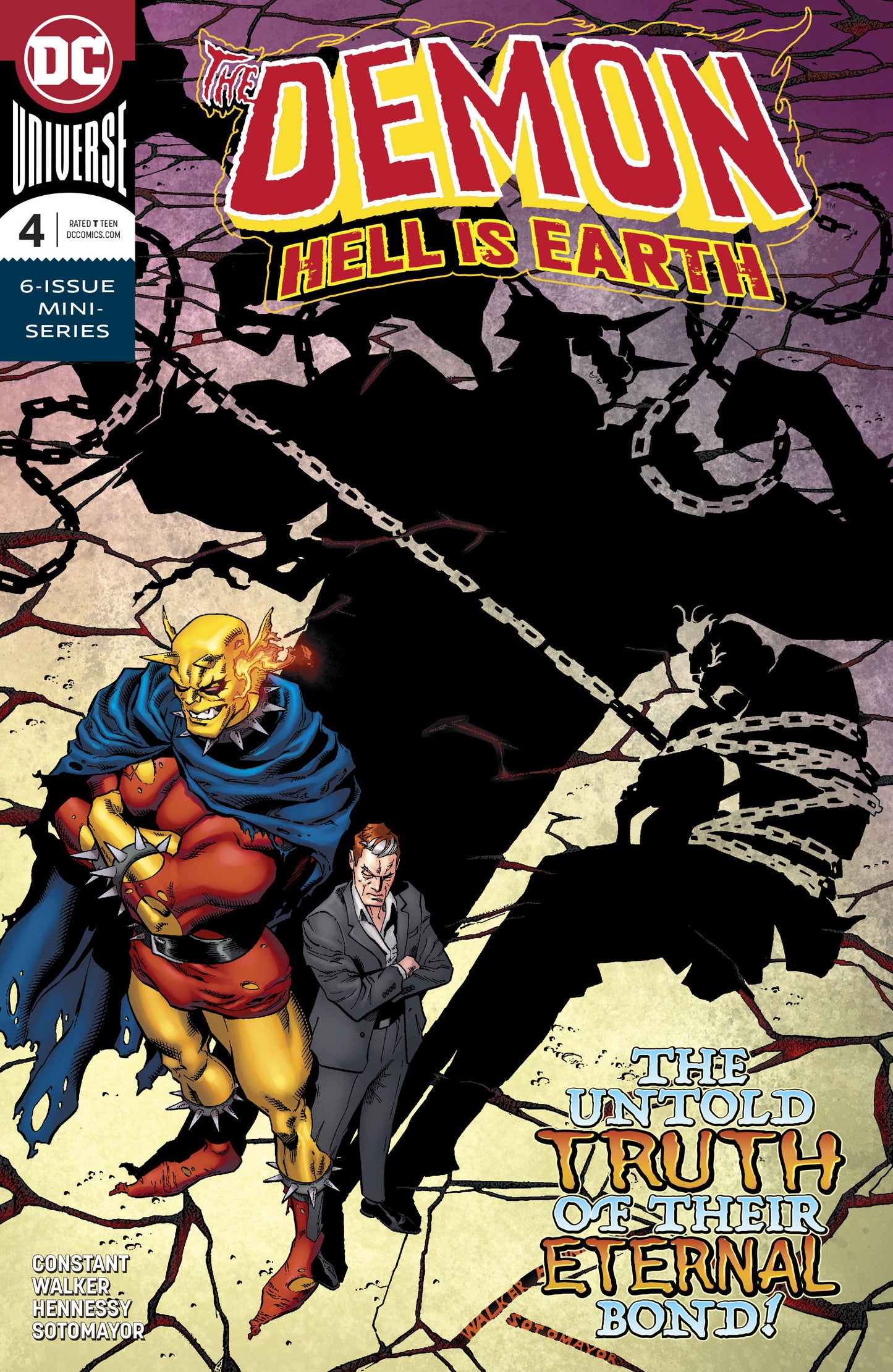 DEMON HELL IS EARTH #4 (OF 6) COVER