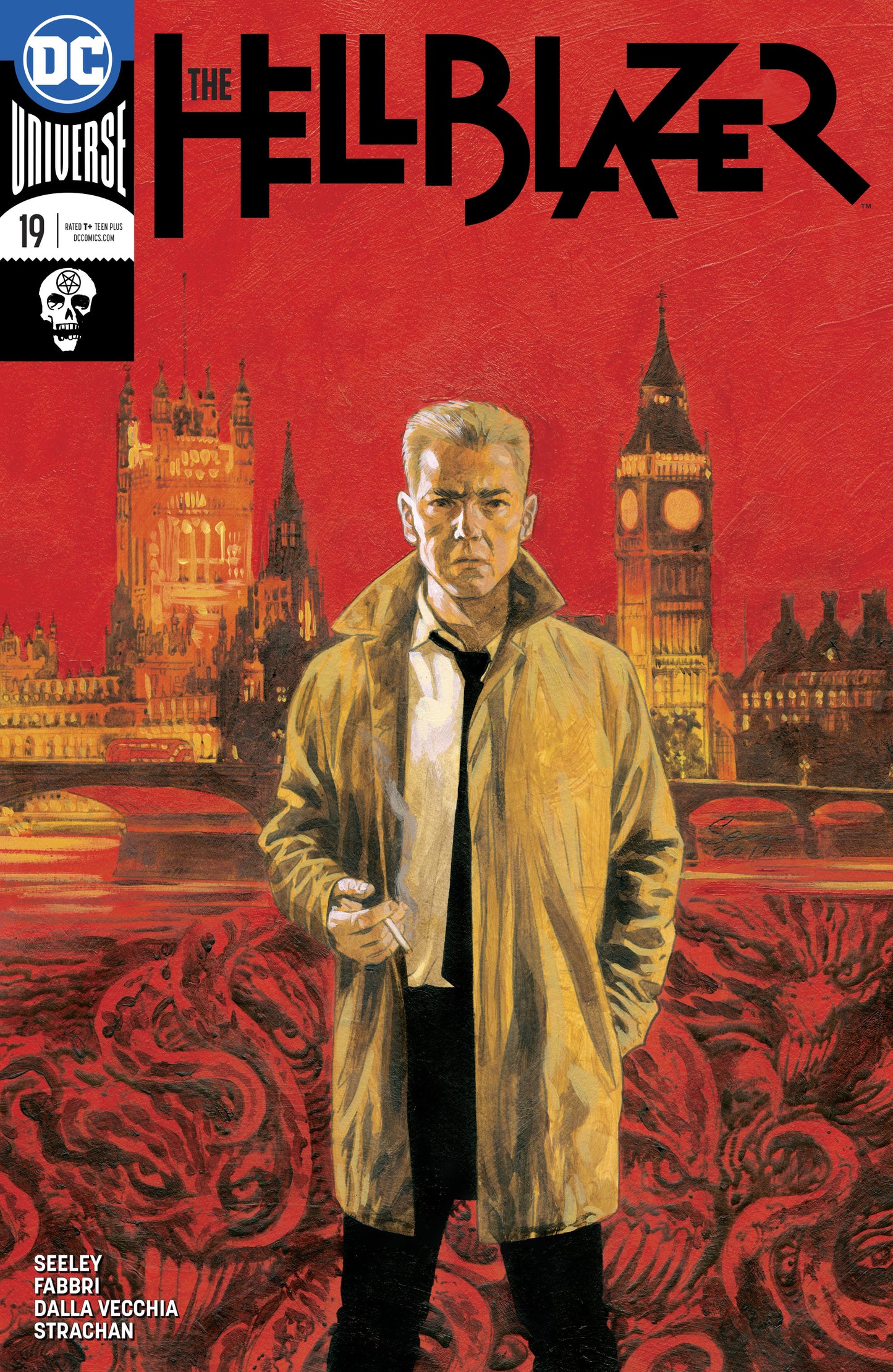 HELLBLAZER #19 VAR ED COVER