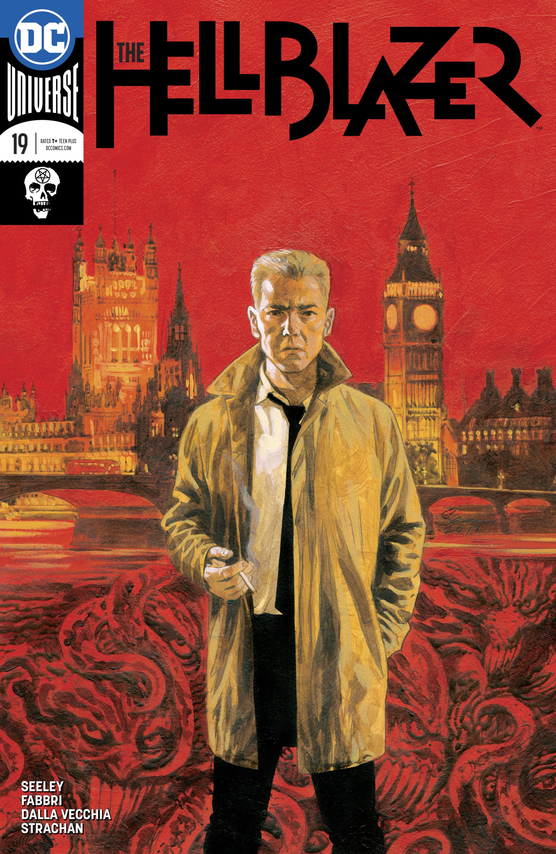 HELLBLAZER #19 VAR ED COVER