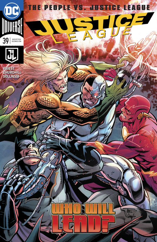 JUSTICE LEAGUE #39 COVER