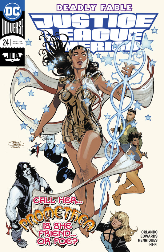 JUSTICE LEAGUE OF AMERICA #24 COVER