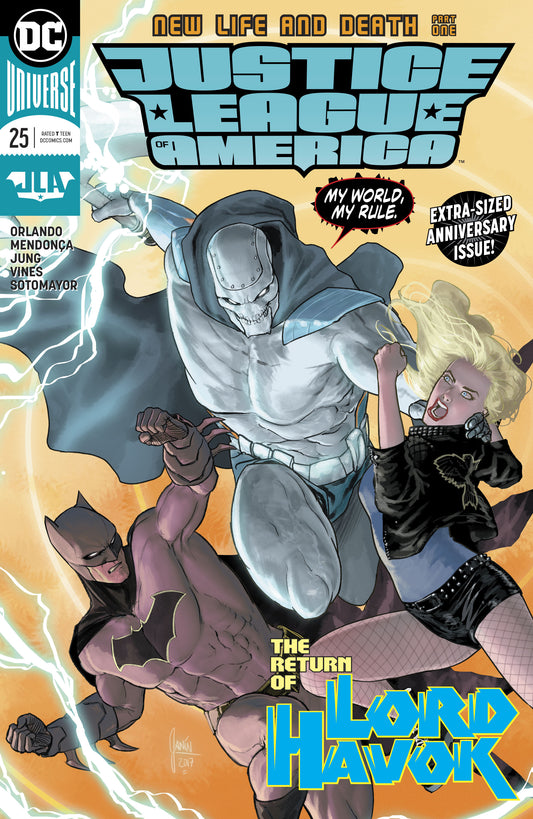JUSTICE LEAGUE OF AMERICA #25 COVER