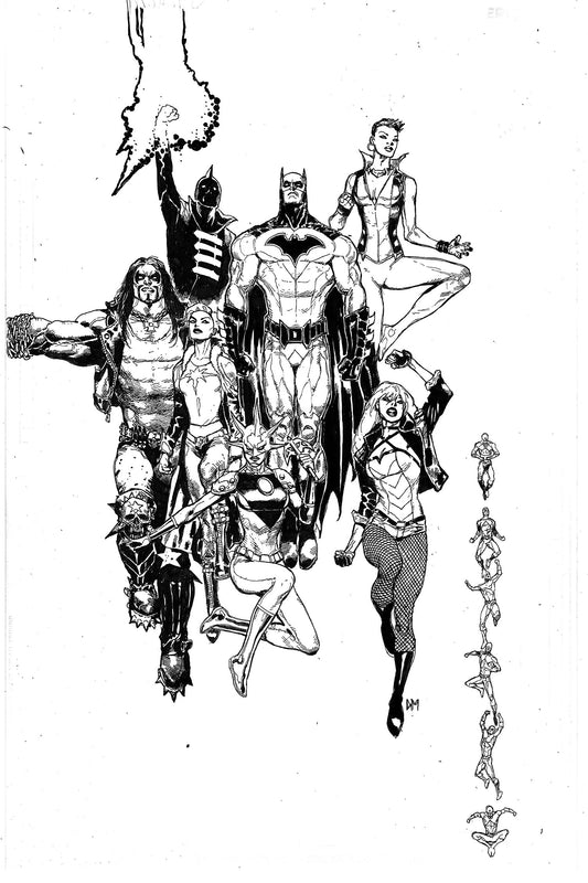 JUSTICE LEAGUE OF AMERICA #25VAR ED COVER