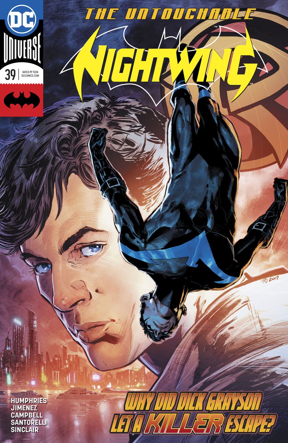NIGHTWING #39 COVER
