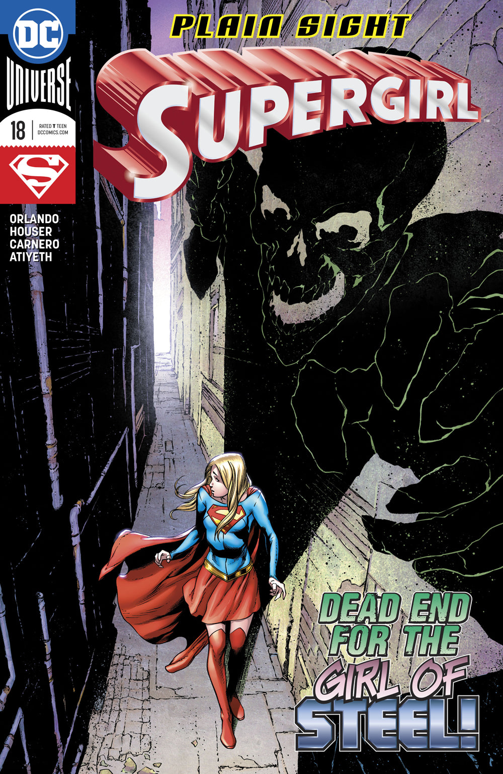 SUPERGIRL #18 COVER