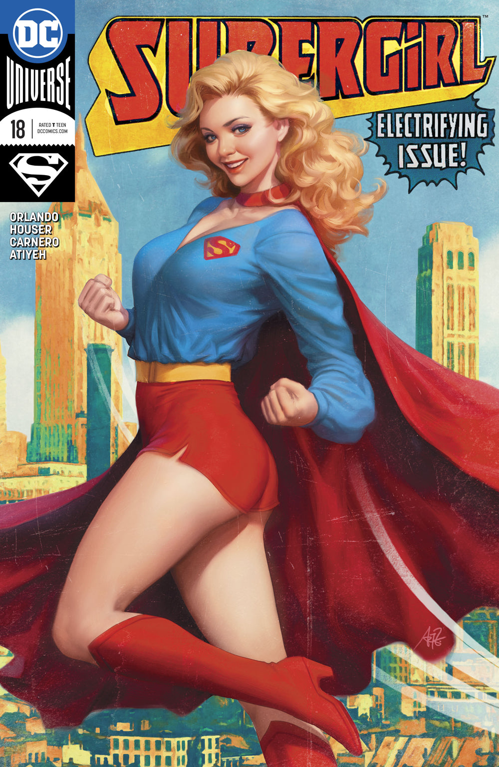 SUPERGIRL #18 VAR ED COVER