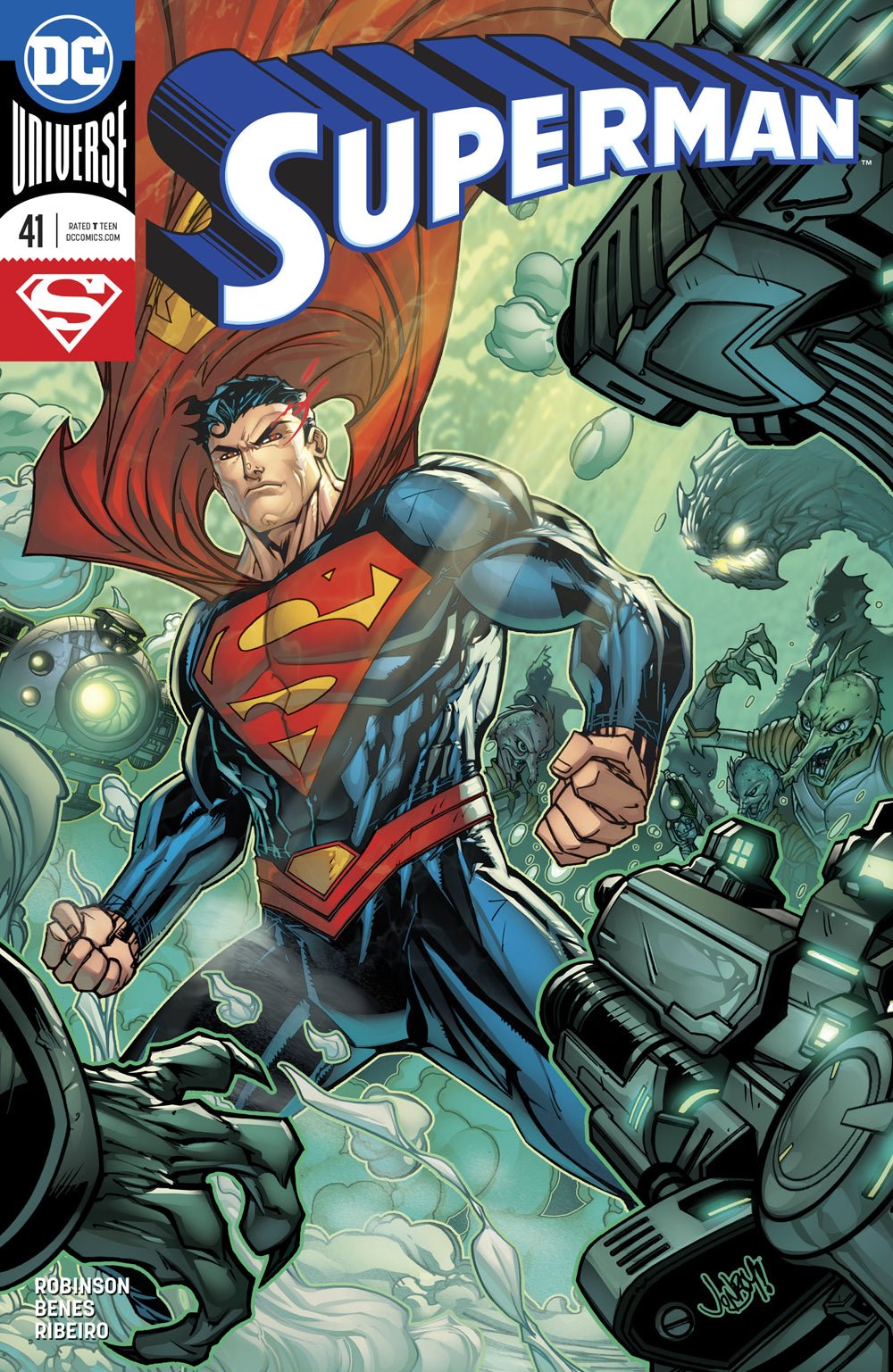 SUPERMAN #41 VAR ED COVER