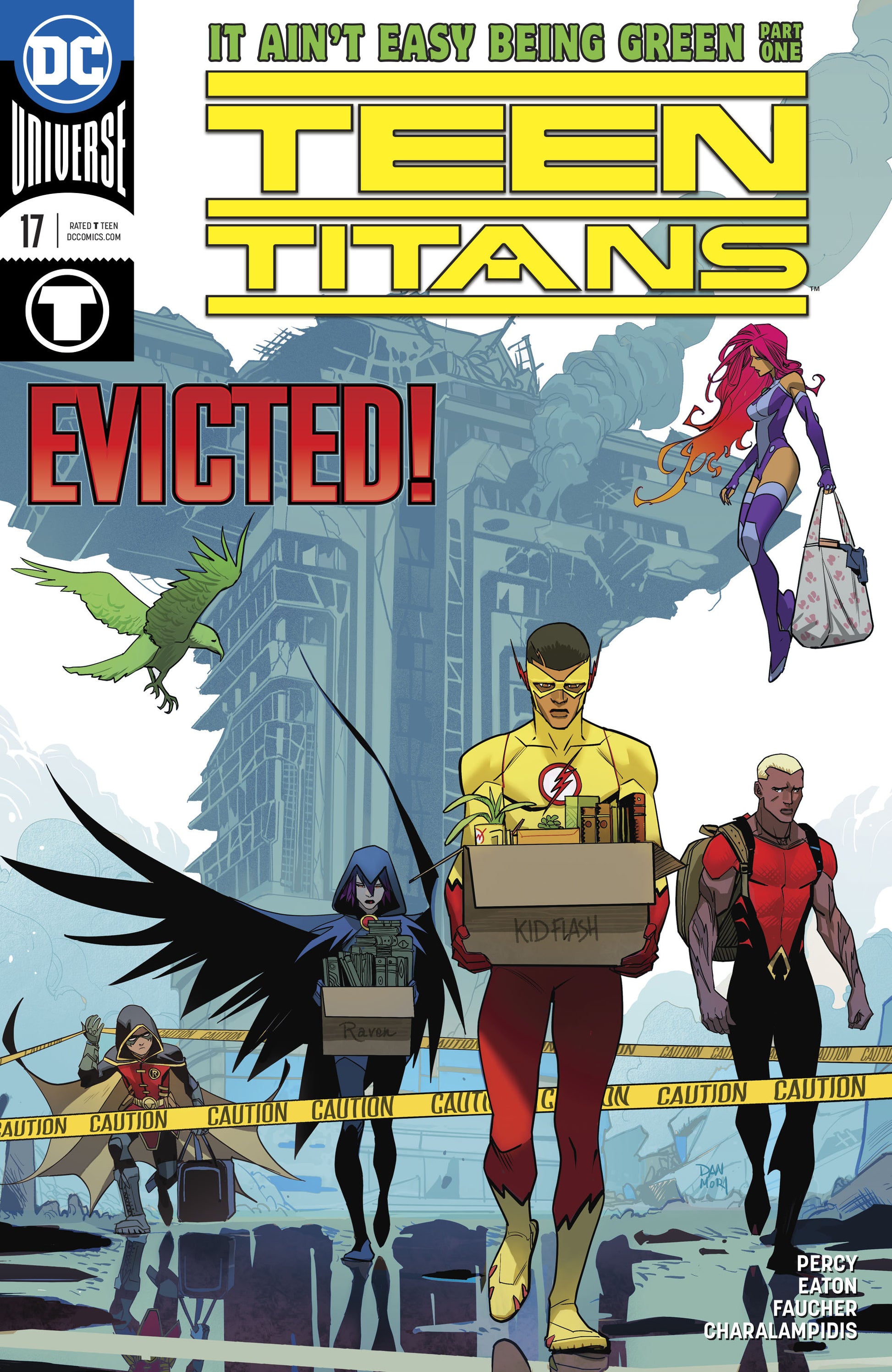 TEEN TITANS #17 COVER