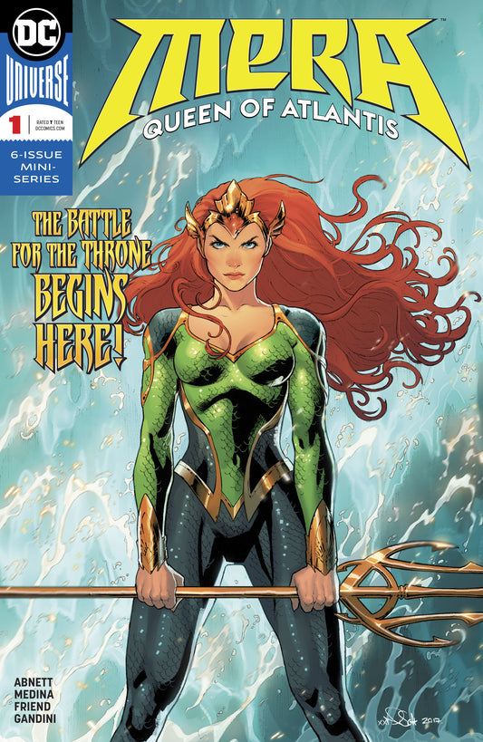 MERA QUEEN OF ATLANTIS #1 (OF 6) COVER