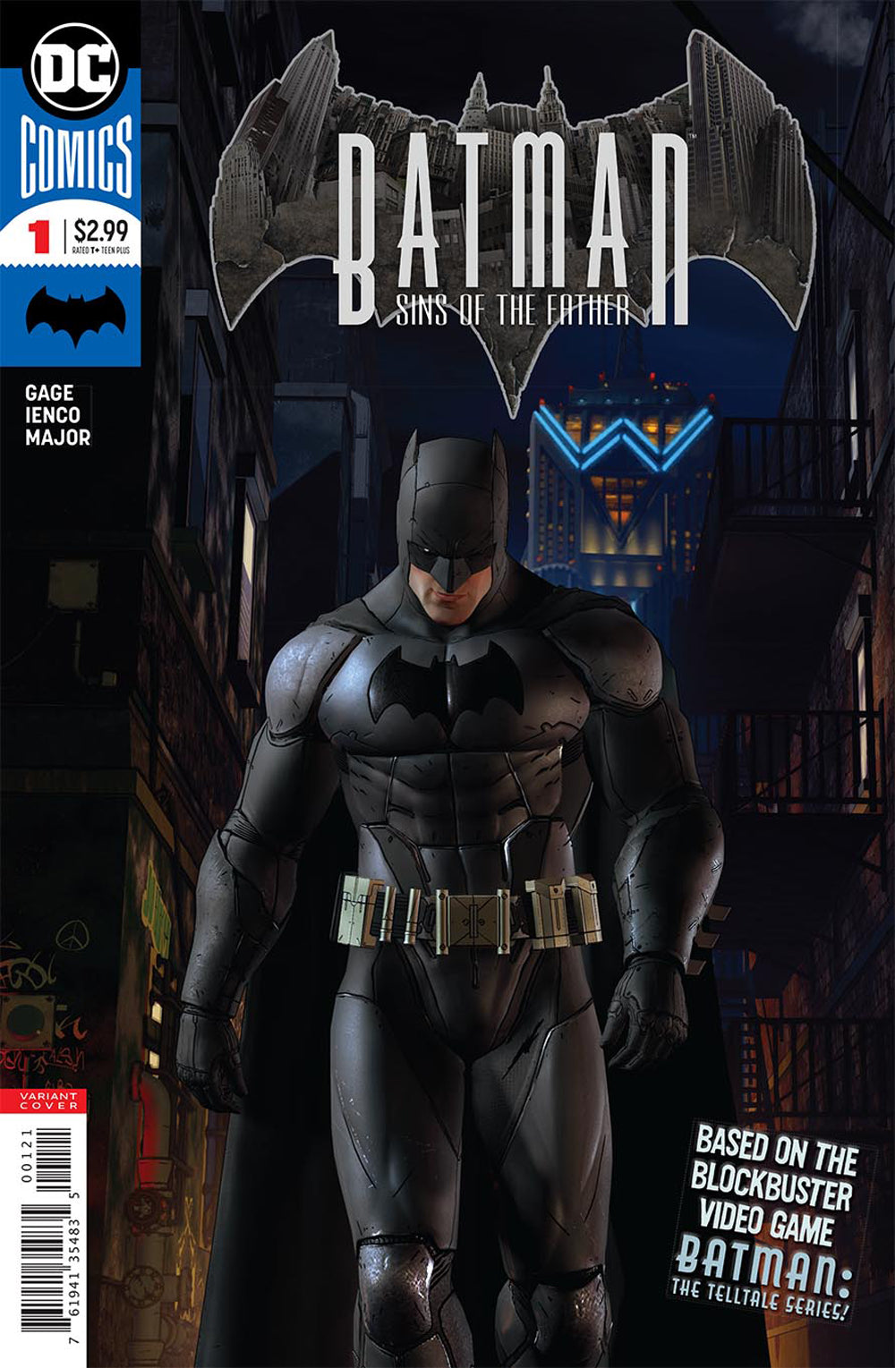 BATMAN SINS OF THE FATHER #1 (OF 6) VAR ED COVER