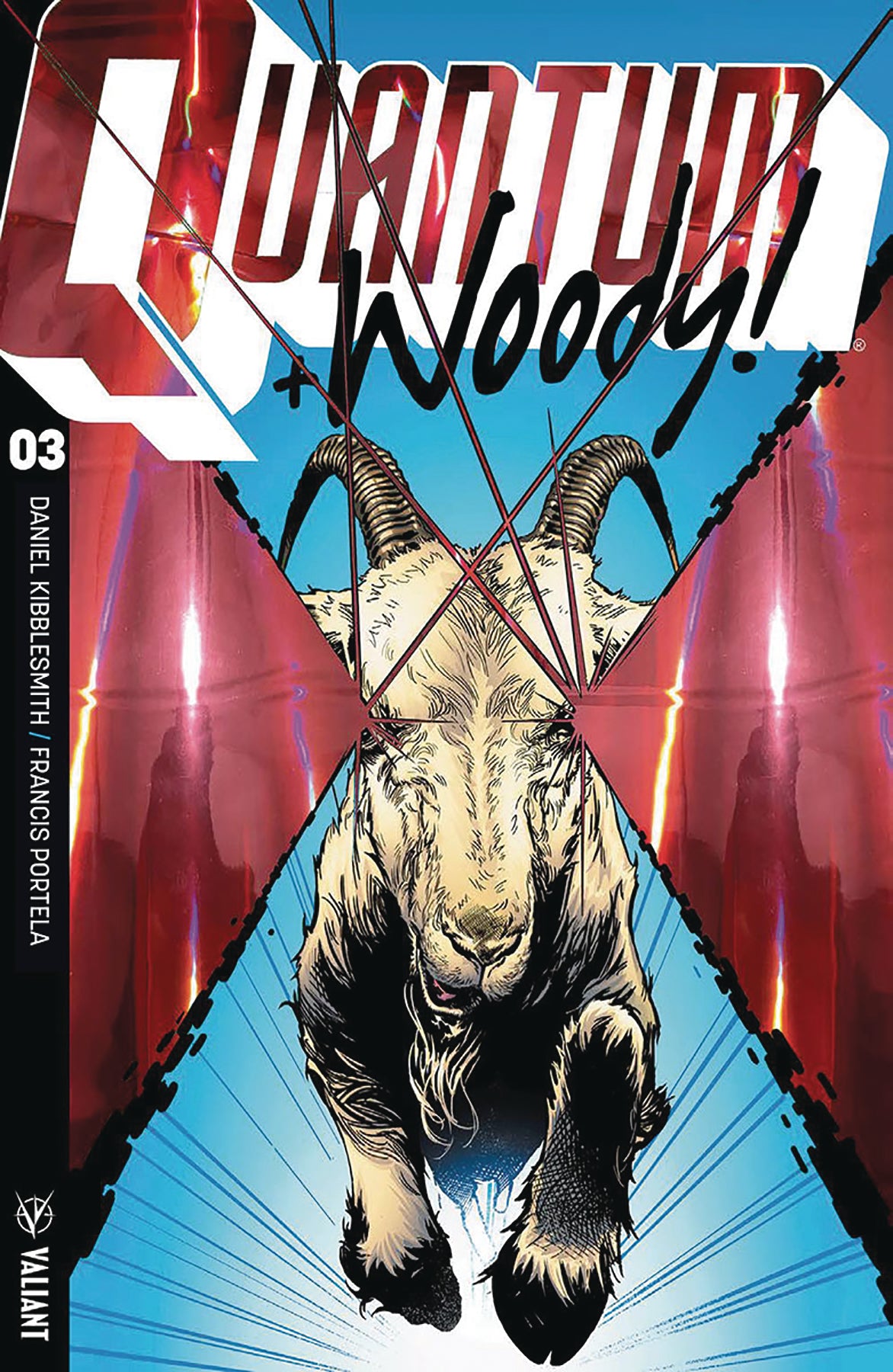 QUANTUM & WOODY (2017) #3 CVRB ULTRA FOIL SHAW COVER