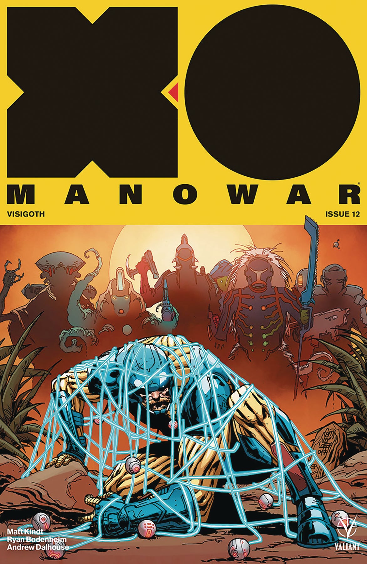 X-O MANOWAR (2017) #12 CVR B CAMUNCOLI COVER