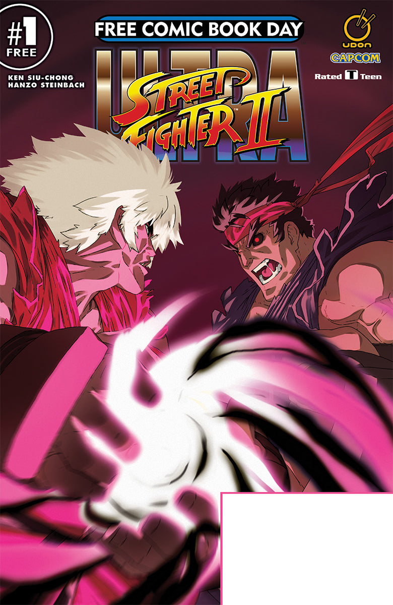 FCBD 2018 ULTRA STREET FIGHTER II #1  COVER