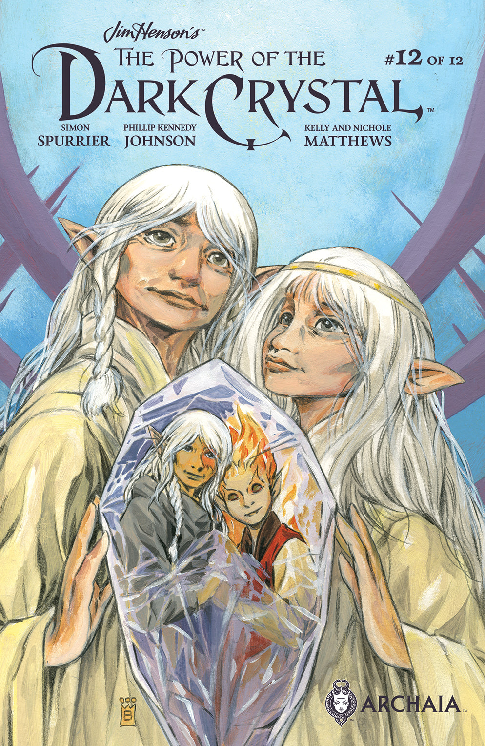 JIM HENSON POWER OF DARK CRYSTAL #12 (OF 12) COVER