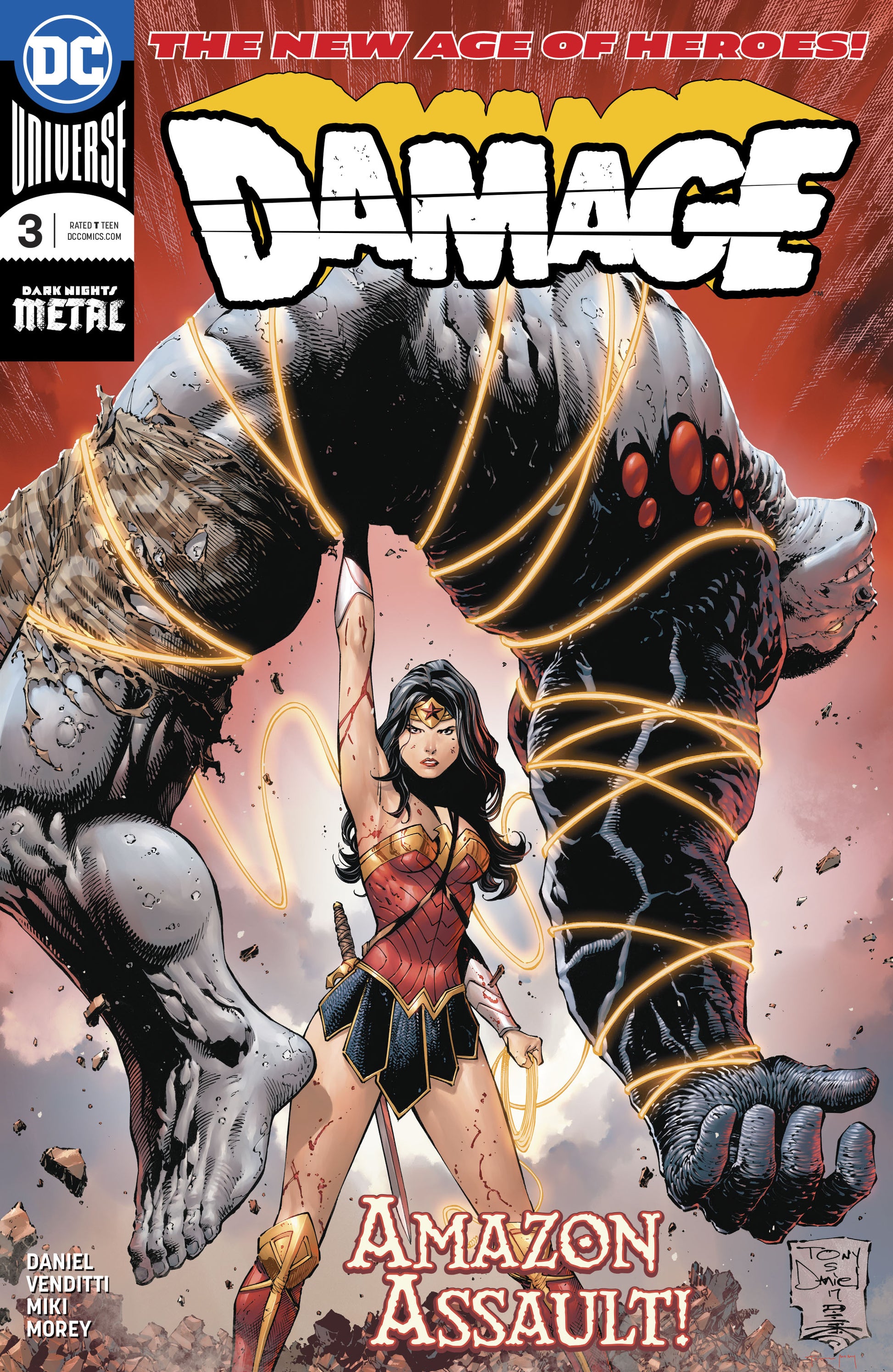 DAMAGE #3 COVER